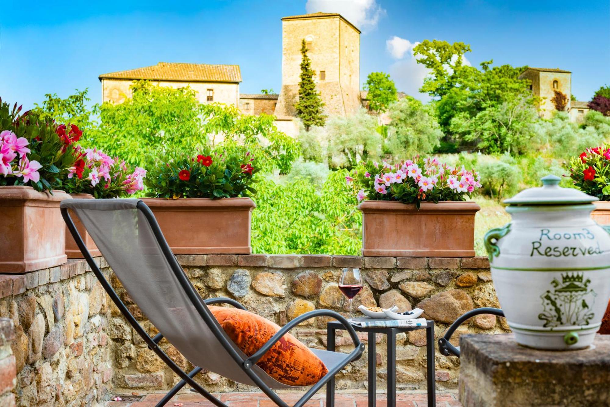 Relais Le Macine Di Stigliano Hotel Sovicille Exterior foto