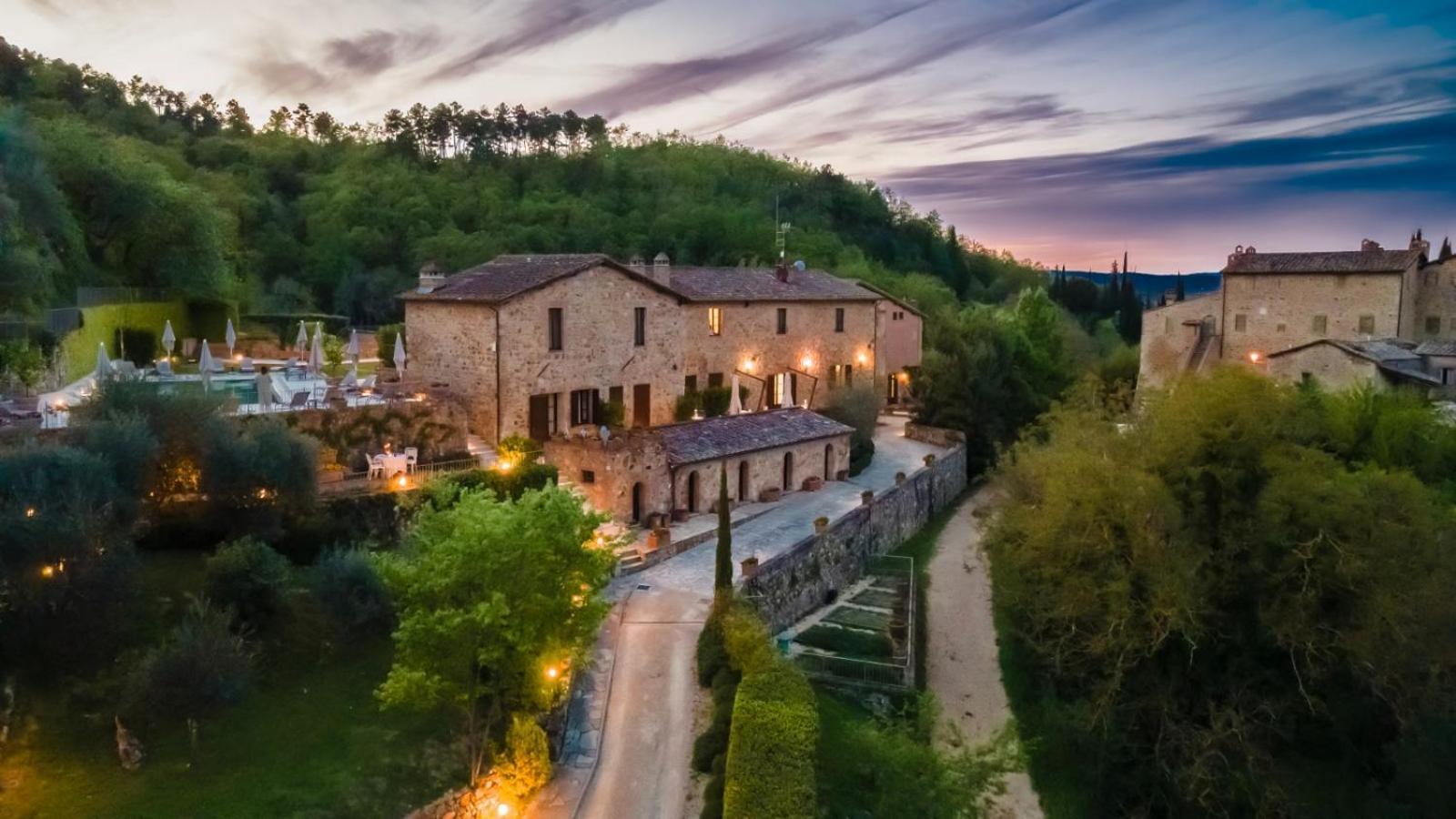 Relais Le Macine Di Stigliano Hotel Sovicille Exterior foto